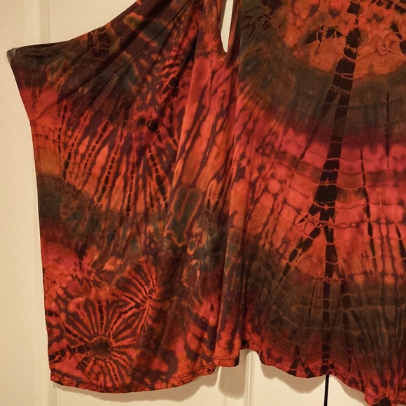 Vintage ANANTARA boho fire vest NWOT festival fairycore Labyrinth Legend - Picture 5 of 16